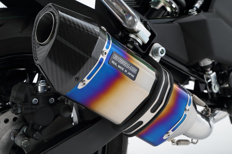 BEAMS G424-65-001 Z125PRO 2BJ-BR125H CORSA-EVO2 ヒートチタン ビームス マフラー JP-BMS-MU433HT