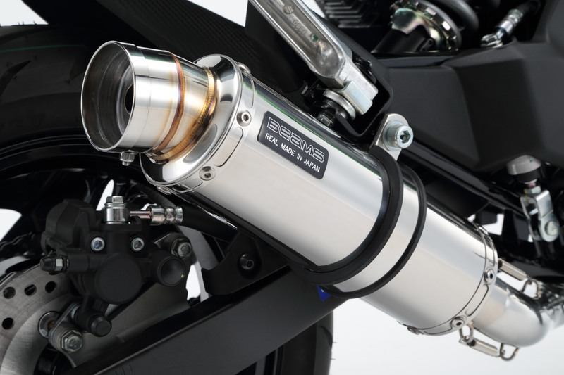 BEAMS G424-53-008 Z125PRO 2BJ-BR125H R-EVO ステンレス ビームス マフラー JP-BMS-MU434SU