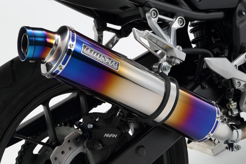 BEAMS G174-53-P1J CBR400R R-EVO ヒートチタン スリップオン ビームス マフラー JP-BMS-MU441HT