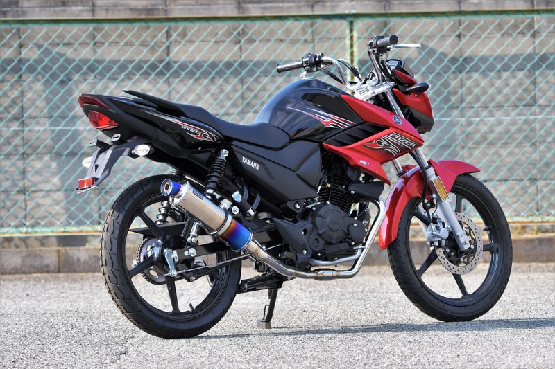 BEAMS G251-53-007 FAZER125 フェーザー PCJM0 R-EVO ヒートチタン フルエキ ビームス マフラー JP-BMS-MU450HT
