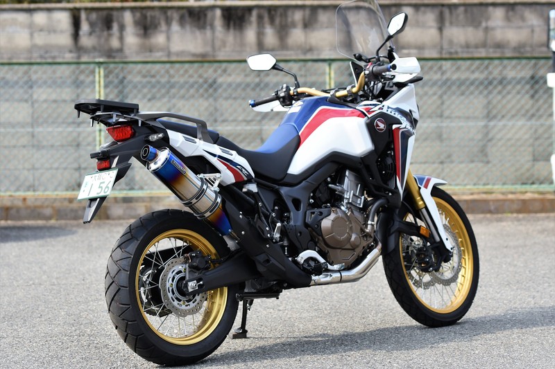 BEAMS G176-53-P1J CRF1000L アフリカツイン T-EVO スリップオン ヒートチタン ビームス マフラー JP-BMS-MU451HT