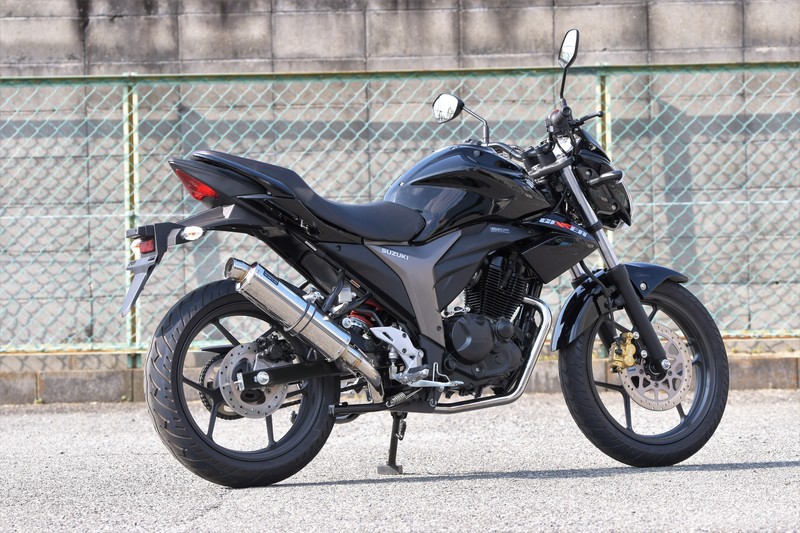 BEAMS G334-53-008 GIXXER ジクサー R-EVO ステンレス フルエキ ビームス マフラー JP-BMS-MU452SU