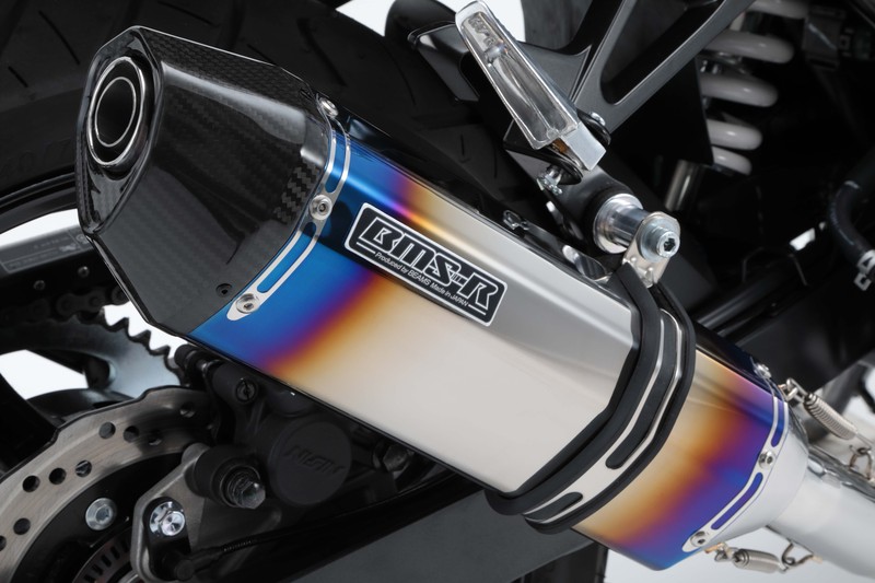 BEAMS G335-65-P6J GSX250R 2BK-DN11A 	CORSA-EVOⅡ ヒートチタン スリップオン ビームス マフラー JP-BMS-MU457CE