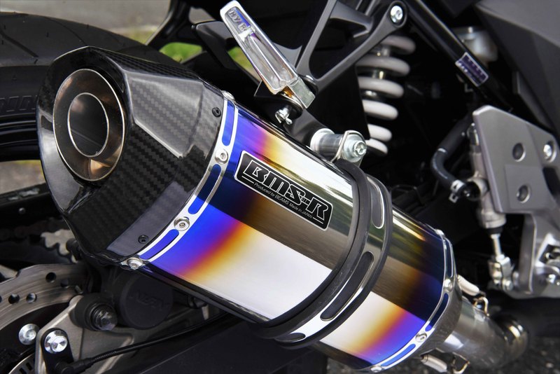 BEAMS G335-66-P6J GSX250R 2BK-DN11A GT-CORSA ヒートチタン スリップオン ビームス マフラー JP-BMS-MU457GT