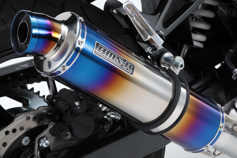 BEAMS G335-53-P1J GSX250R 2BK-DN11A R-EVO ヒートチタン スリップオン ビームス マフラー JP-BMS-MU457HT