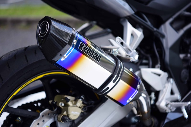 BEAMS G177-65-P6J CBR250RR 2017~ 2BK-MC51 CORSA-EVOⅡ スリップオン ヒートチタンサイレンサー ビームス マフラー JP-BMS-MU461HT