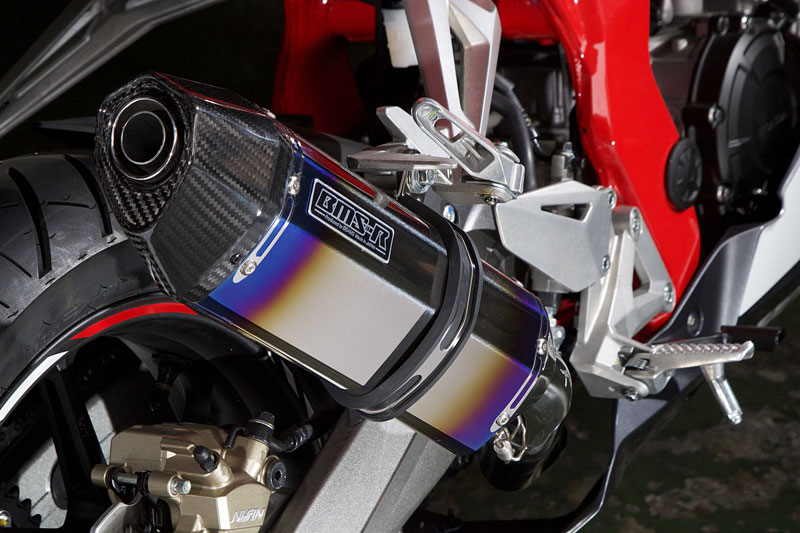 BEAMS G177-65-S6J CBR250RR 2017~ 2BK-MC51 CORSA-EVOⅡ フルエキ ヒートチタン ビームス マフラー JP-BMS-MU462HT