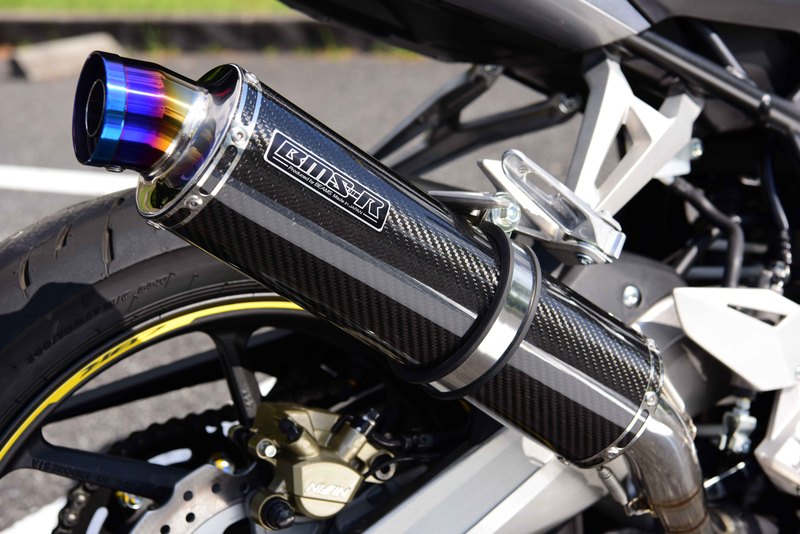 BEAMS G177-53-P2J CBR250RR 2017~ 2BK-MC51　R-EVO スリップオン カーボン ビームス マフラー JP-BMS-MU464CA