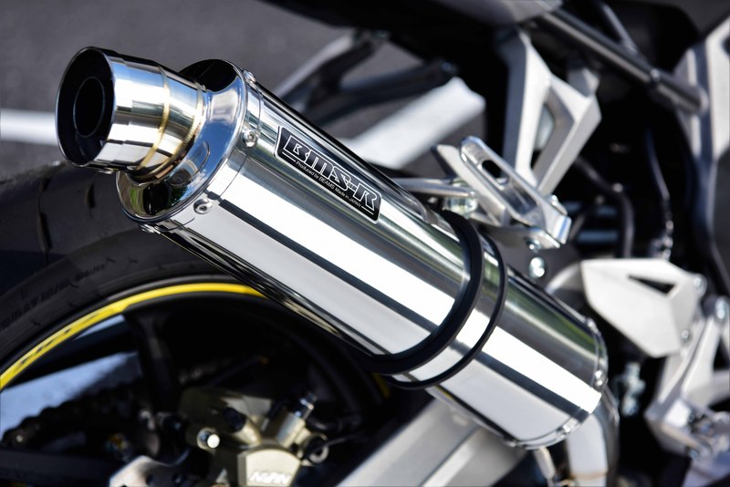 BEAMS G177-53-P6J CBR250RR 2017~ 2BK-MC51　R-EVO スリップオン ステンレス ビームス マフラー JP-BMS-MU464SU