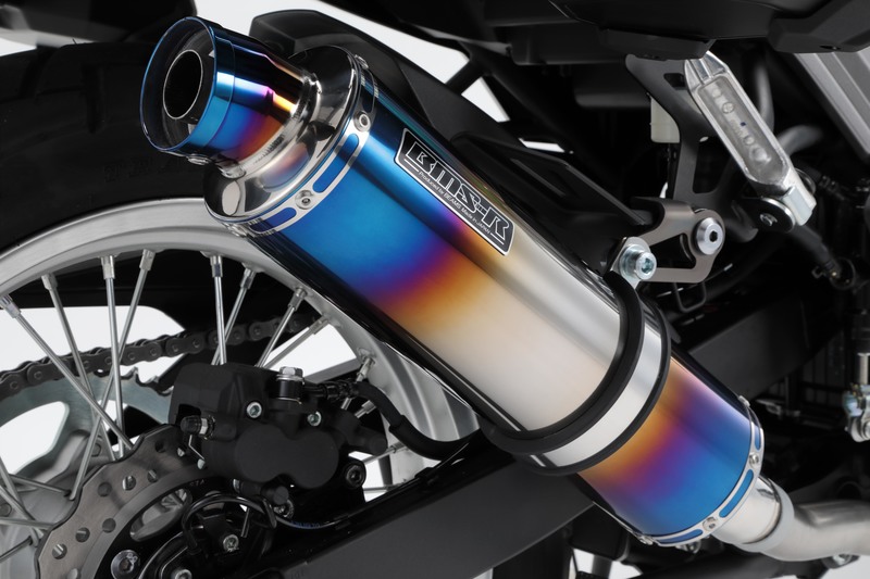 BEAMS G427-53-P1J VERSYS-X 250/TOURER ヴェルシス 2BK-LE250D R-EVO ヒートチタン スリップオン ビームス マフラー JP-BMS-MU474HT
