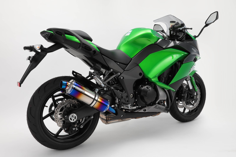 BEAMS G426-53-P1J Ninja1000 17~ 2BL-ZXT00W T-EVO ヒートチタン スリップオンW ビームス マフラー JP-BMS-MU475HT