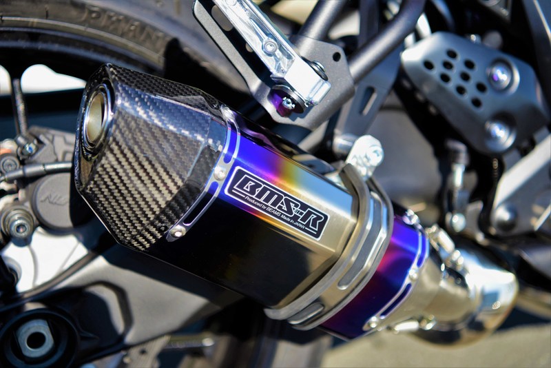 BEAMS G257-64-P1J XSR700 2BL-RM22JW CORSA-EVOⅡ ヒートチタン フルエキ ビームス マフラー JP-BMS-MU477HT