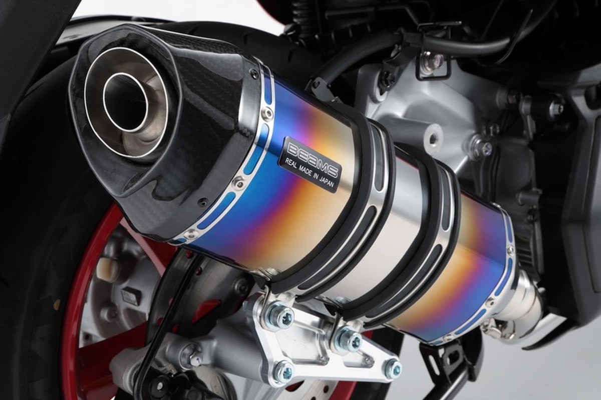 BEAMS G260-66-001 MAJESTY S マジェスティ S 2018～ GT-CORSA ヒートチタン ビームス マフラー G260-66-001