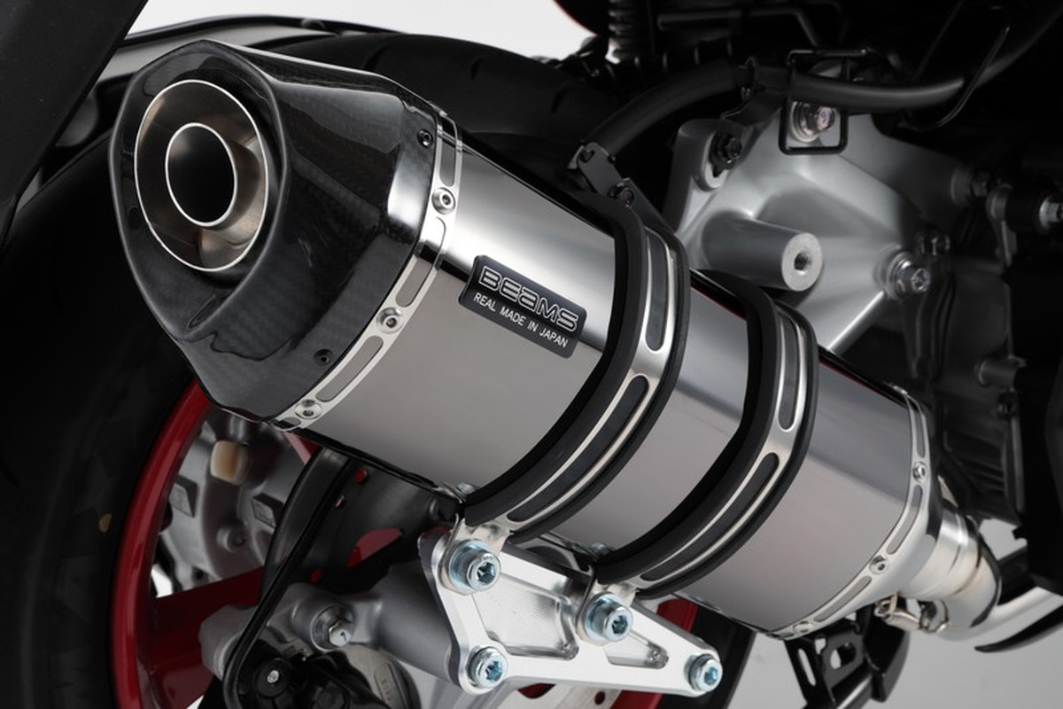 BEAMS G260-66-005 MAJESTY S マジェスティ S 2018～ GT-CORSA SMBスーパーメタルブラックサイレンサー ビームス マフラー G260-66-005