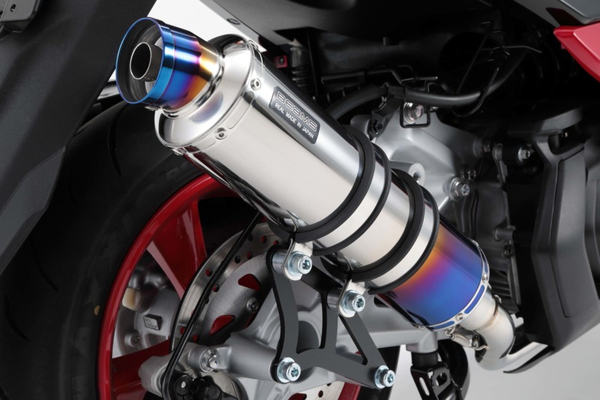 BEAMS G260-53-007 MAJESTY S マジェスティ S 2018～ R-EVO ヒートチタンサイレンサー ビームス マフラー G260-53-007