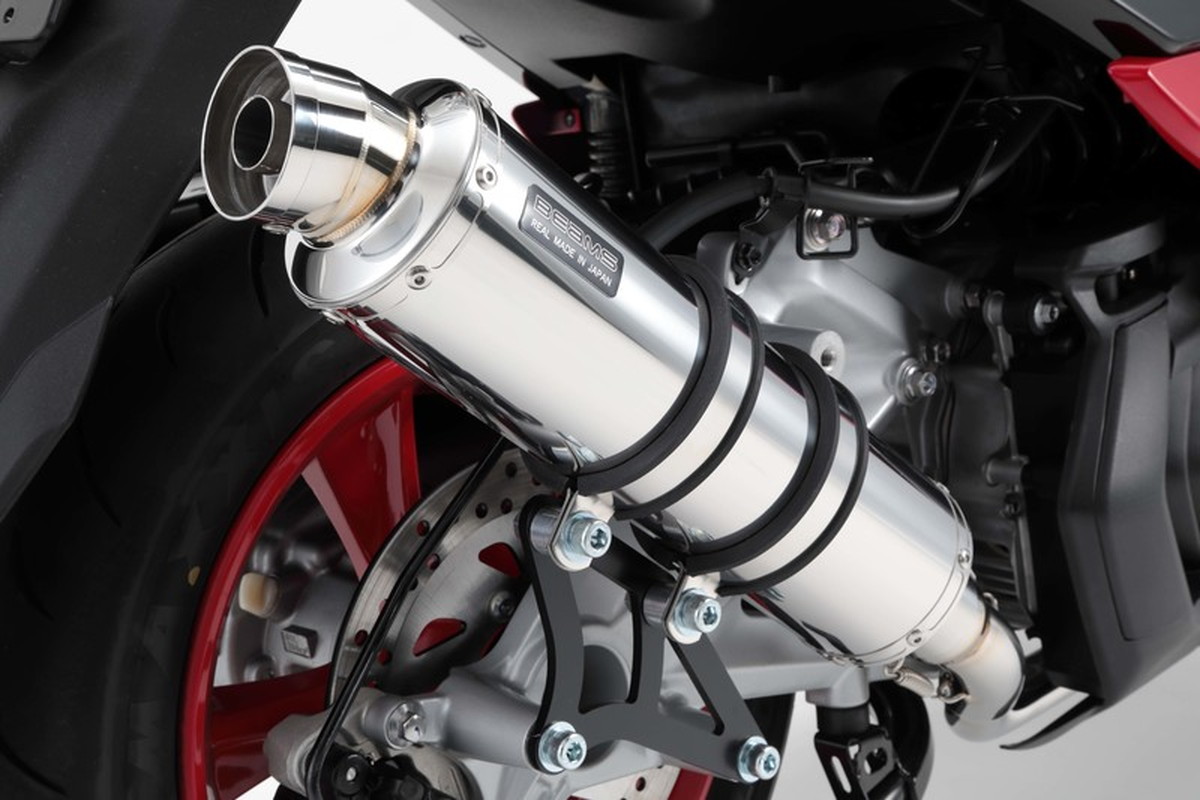 BEAMS G260-53-008 MAJESTY S マジェスティ S 2018～ R-EVO ステンレスサイレンサー ビームス マフラー G260-53-008