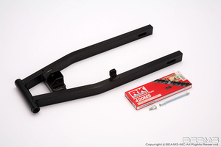 BEAMS  B107-38-006 APE50 エイプ AC16 ロングスイングアーム 15センチブラック ビームス JP-BMS-SA003BK