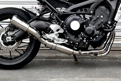 CORES コアーズ Exhaust MT-09 CE01 M-Sho`t AP Ver-AP CE01-M9-0001-AP オールポリッシュ マフラー JP-CRS-MU001AP