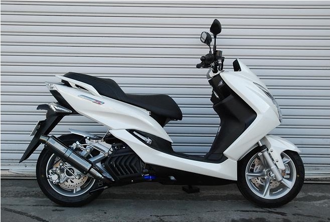 CORES コアーズ Exhaust Majesty-S マジェスティS CE01 AB オールブラックス マフラー JP-CRS-MU002AB