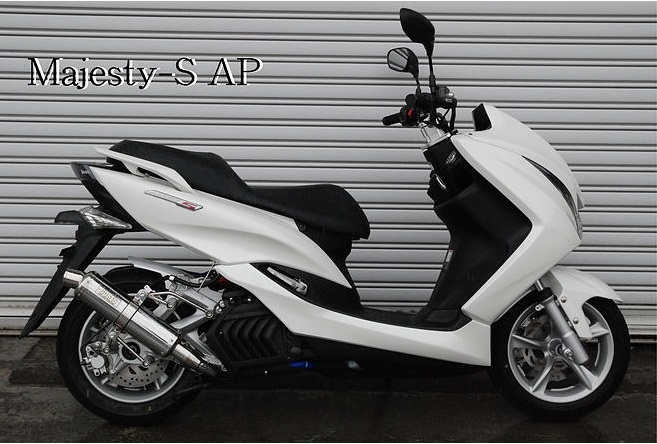 CORES コアーズ Exhaust Majesty-S マジェスティS CE01 AP オールポリッシュ　マフラー JP-CRS-MU002AP