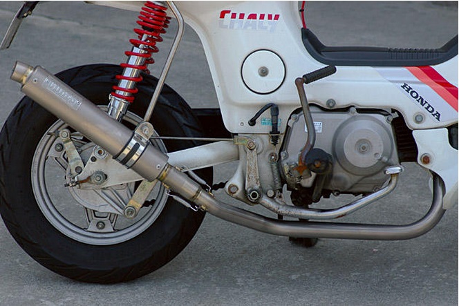 CORES コアーズ Exhaust Chaly シャリー チタン レーシングマフラー ロング JP-CRS-MU006LO