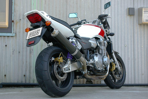 CORES コアーズ Exhaust CB1300 カーボン レーシングマフラー JP-CRS-MU008CA