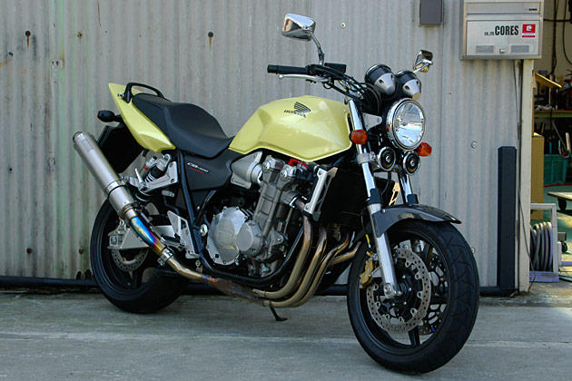 CORES コアーズ Exhaust CB1300 チタン レーシングマフラー JP-CRS-MU008TI
