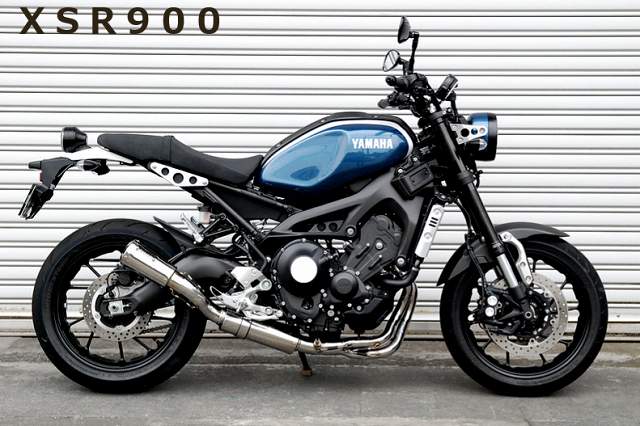 CORES コアーズ Exhaust XSR900 CE01 M-Sho`t Ver-AP CE01-XSR-0001-AP オールポリッシュ マフラー JP-CRS-MU012AP