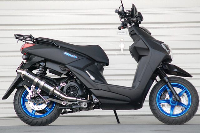 CORES コアーズ Exhaust BW’S125 ビーウィズ CE01 S-Type Ver-BM CE01-BW0001-BM ブラックメタル マフラー JP-CRS-MU014BM
