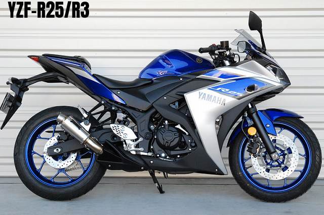 CORES コアーズ Exhaust YZF R25/R3 CE02 G-Shot Ver-AP CE02-R3-0001-AP オールポリッシュ スリップオン マフラー JP-CRS-MU016AP