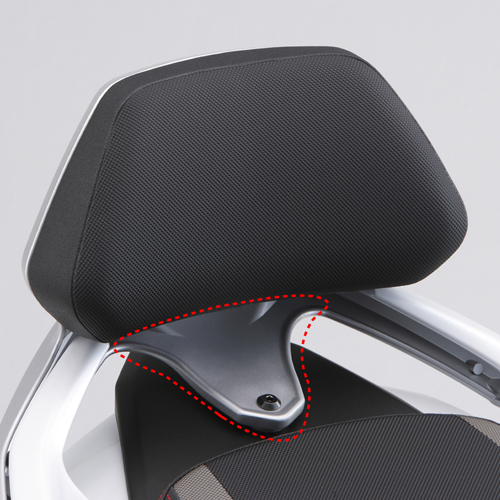 Y'S GEAR ワイズギア  ユーロバックレストステー TMAX530 シルバー Q5KYSK069G01 JP-YSG-BR003SL