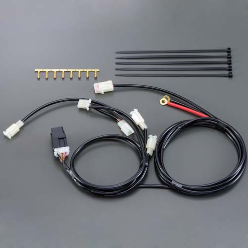 Y'S GEAR ワイズギア  モーターサイクル用電源サブハーネスキット Q5KYSK063U01 JP-YSG-LE002