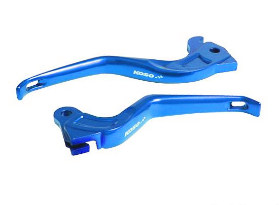 KOSO シグナスＸ 3Dブレーキレバー ブルー AH032B40