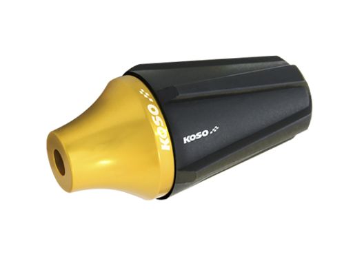 KOSO 汎用マフラーガードゴールド M8,M10 JB003Q00