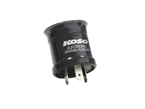 KOSO 汎用LED ウィンカーリレーII　3芯、2芯併用タイプ　BiBi版（電子音タイプ） KD006021