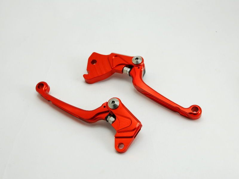 【販売終了】NCY シグナスX　アジャストブレーキレバーセット オレンジ NCY-165