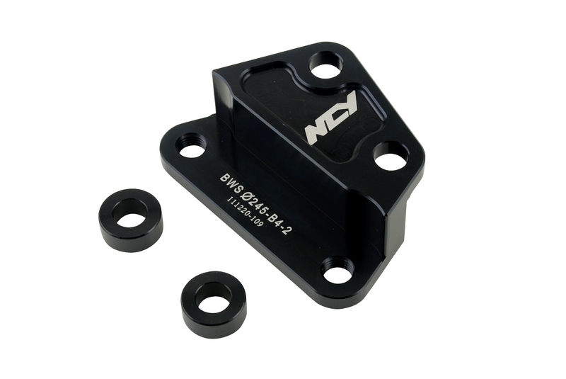 NCY BW`S-X ブレンボ４ポット ２４５㎜サポート 678D09BWSXB4245