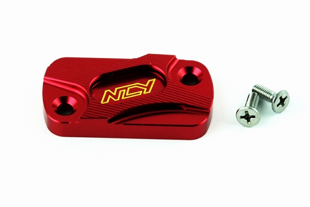 NCY 3D-Xマスターシリンダーキャップ レッド 678K01HORE2