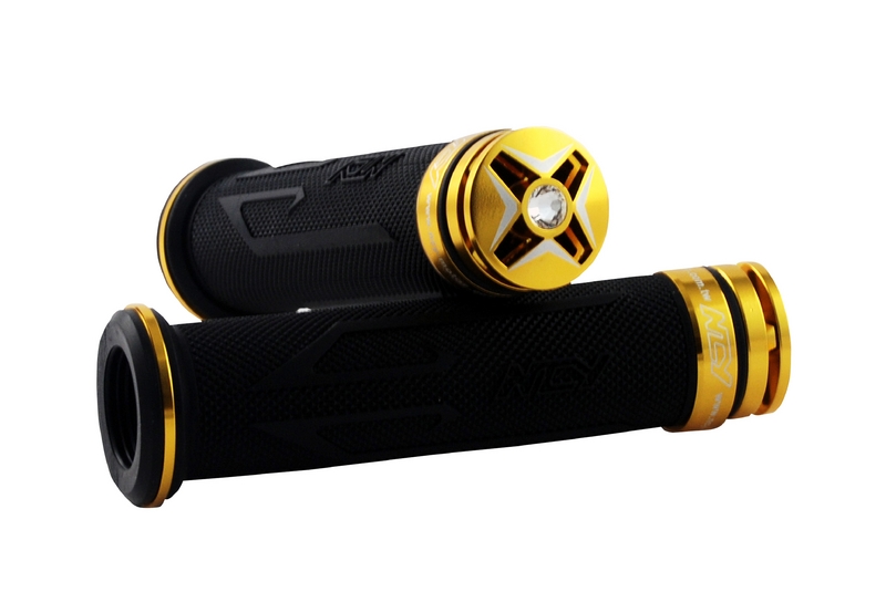 NCY 汎用グリップセット タイプE　ゴールド 675I03LD323GOE