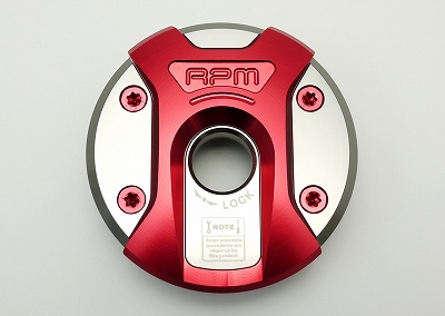 RPM フューエルリッドキャップ レッド RPM-111