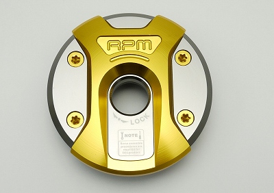 【販売終了】RPM フューエルリッドキャップ ゴールド RPM-113