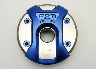 RPM フューエルリッドキャップ ブルー RPM-114