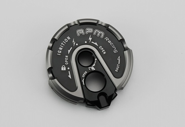 RPM　CNCイグニッションスイッチカバー　ブラック P67-5TY-001-BK