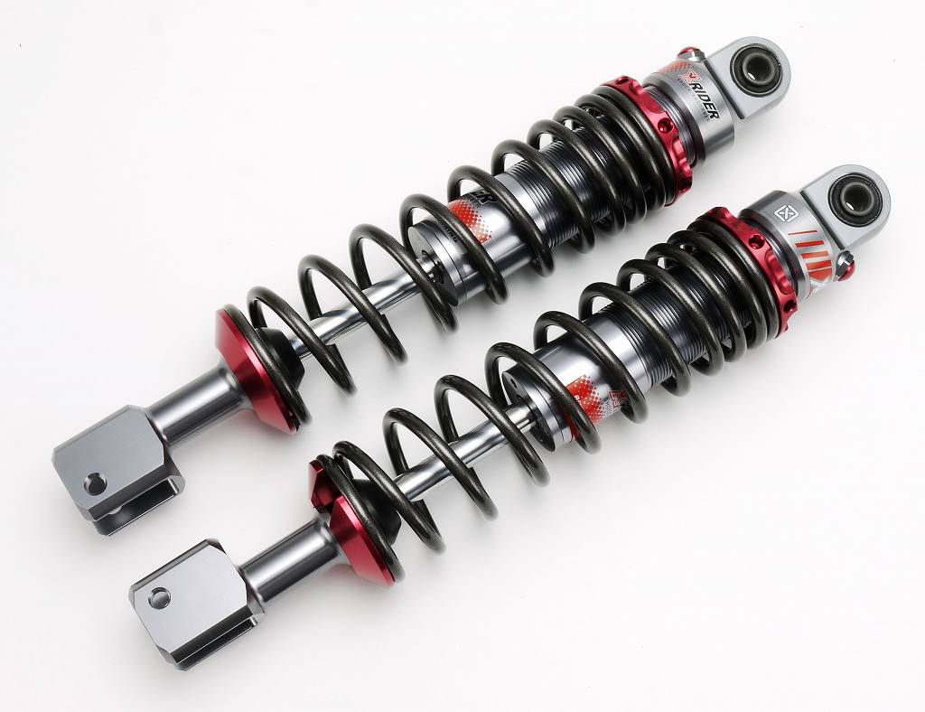 RPM シグナスＸ（CYGNUS X） X-RIDER  リアサスペンション 320㎜ 左右セット レッド XR-CB-GTR-A1
