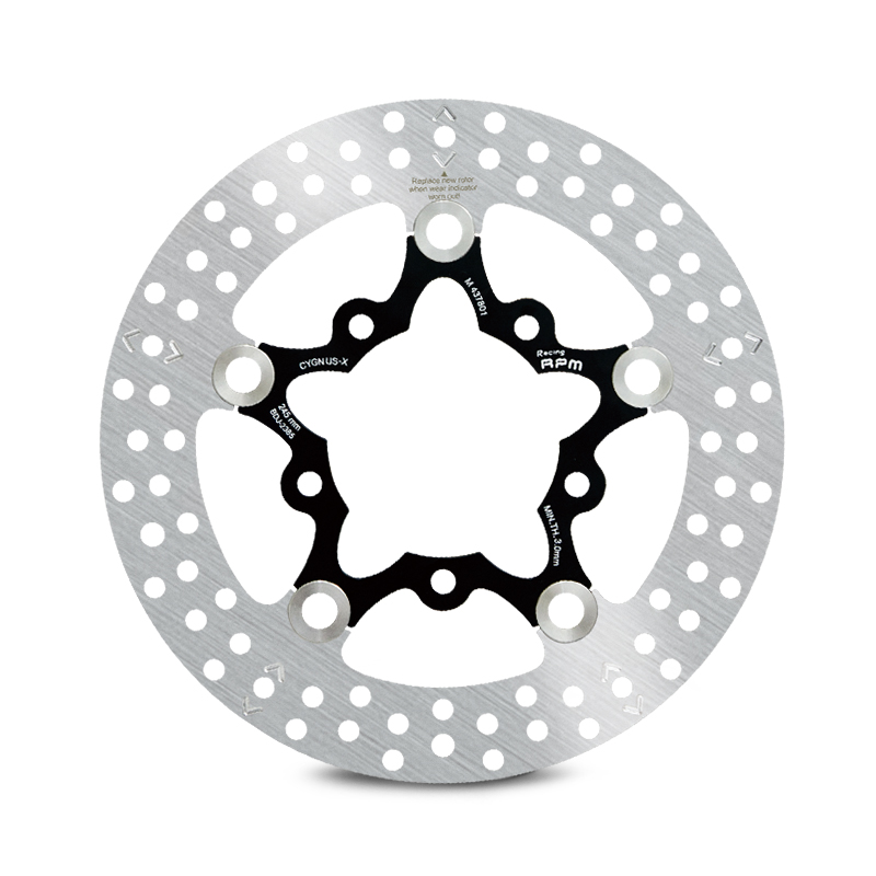 RPM シグナスＸ(CYGNUS X),BW`S用 ベンチレーテッドディスク　245ｍｍ　ブラック STF-5TY-TSAX001-BK