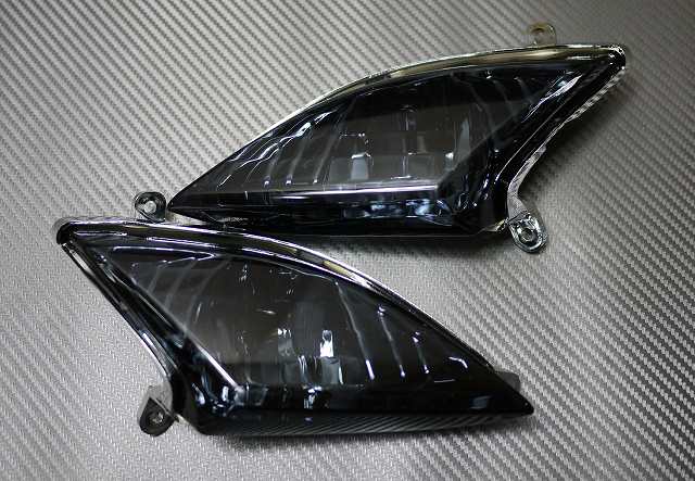 S2R シグナスＸ ディープスモーク Ｆウィンカーレンズ　 S2R-010