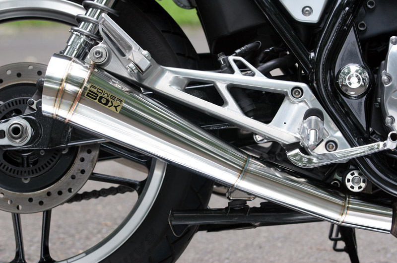 SP TADAO SP忠男マフラー　CB1100 POWER BOX MEGAPHON　TWO TAIL　パワーボックス　メガホン　ツーテール　CB1-PB-12 4571117956598