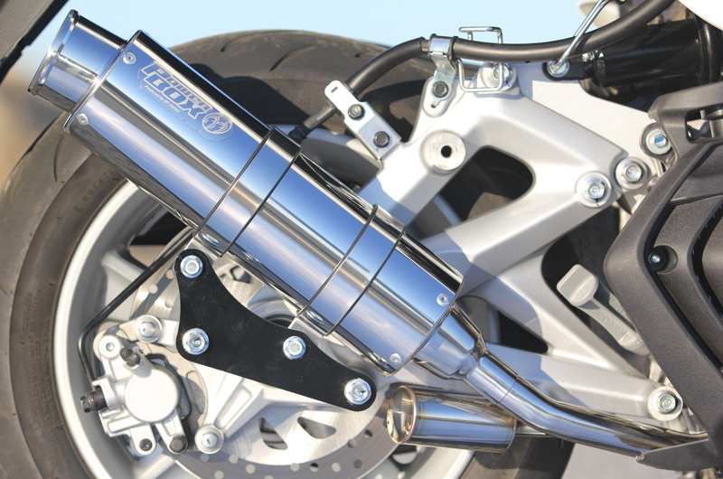 SP TADAO SP忠男マフラー　マジェスティS　MAJESTY S (JBK－SG28J)/S-MAX (SG271)　共通適合 POWER BOX FULL “S” SUS マフラー MA1-PB-02 SPT-MA1-PB-02