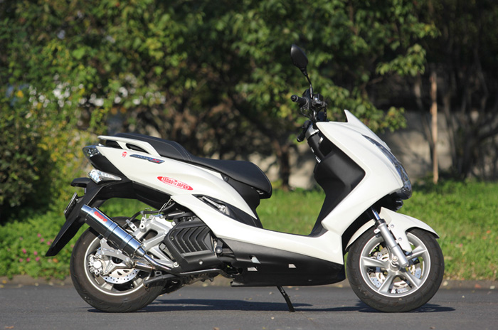 SP TADAO SP忠男マフラー　MAJESTY-S/SMAX (JBK-SG28J/SG271)　POWER BOX　FULL　“R”　ステンレス　マフラー MA1-PB-05 SPT-MA1-PB-05