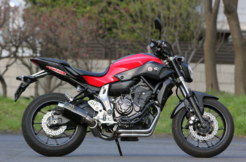 SP TADAO SP忠男マフラー　MT-07　(EBL-RM07J） POWER BOX FULL HP パワーボックス カーボン MT7-PB-02 SPT-MT7-PB-02